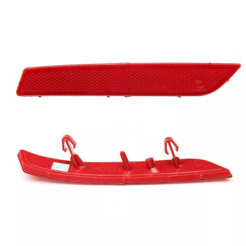 Rear Bumper Reflector Lights Red for Peugeot 508 (2011-2014)