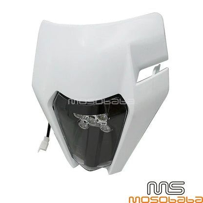 Dual Sport LED Headlight for Honda CR 125/250, CRF 250R/X, Yamaha YZ 450F, WR 250F