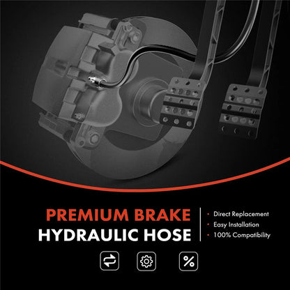 Front Brake Hydraulic Hoses for Dodge Jeep Chrysler
