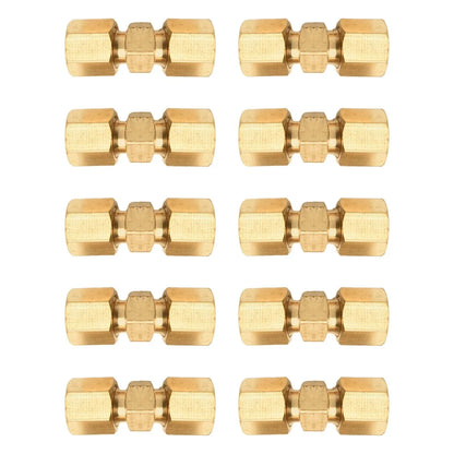 10 x Brake Line Connector Without Flaring 4.75mm 3/16in Double Cutting Ring