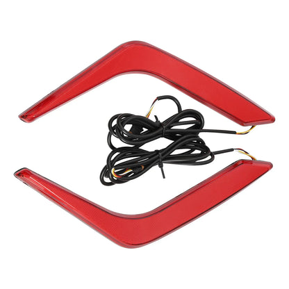 Rear Saddlebag Turn Brake Light Accents for Honda Goldwing GL1800 (2018-2024)