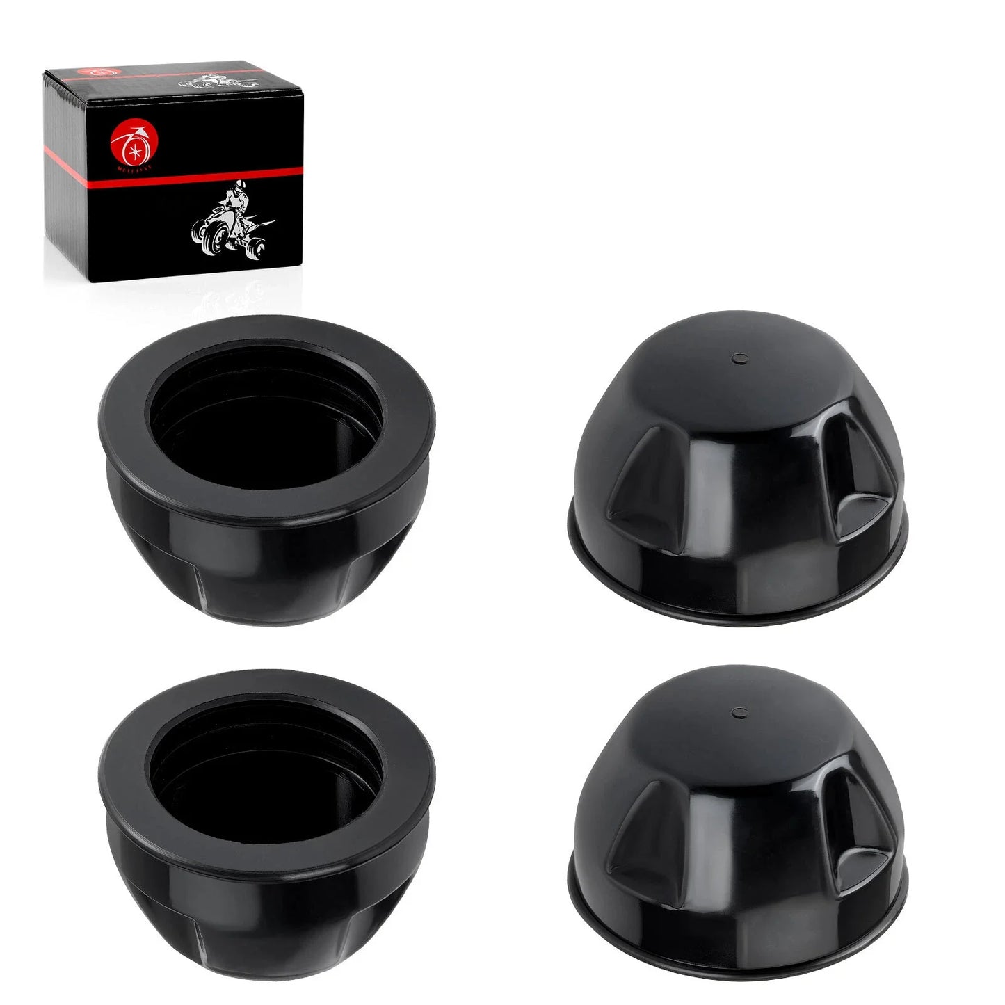 4x Wheel Center Cap for Yamaha Wolverine 350 (2001–2009)