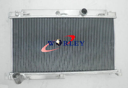 3 Row Aluminum Radiator + Fan for Mazda RX7 FD3S (1992-1995)