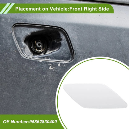 Washer Nozzle Cover for Porsche Cayenne 958 (2011-2018) - White Cap
