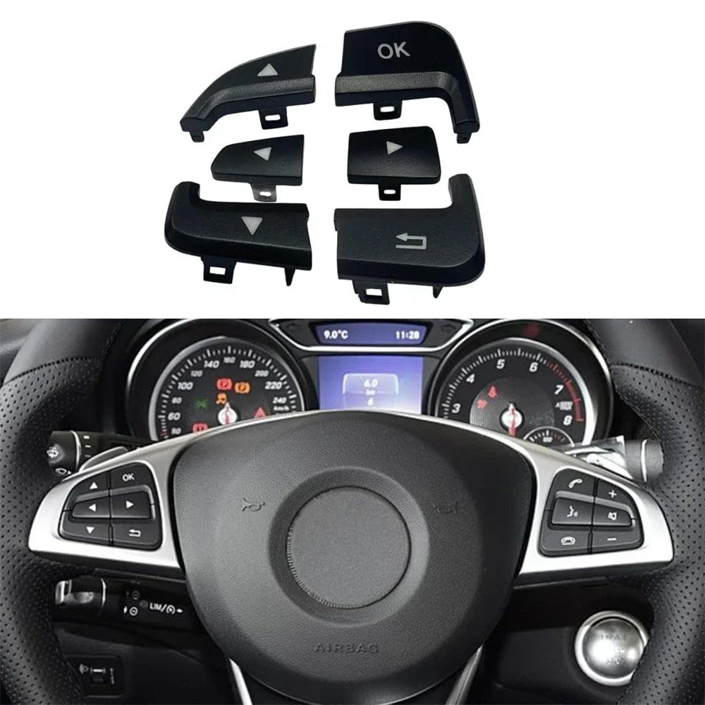 Steering Wheel Control Switch Buttons for Mercedes Benz A B GLA GLS GLE