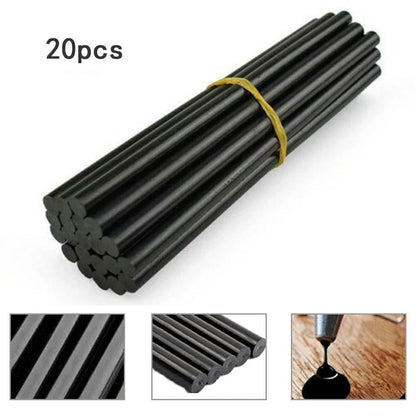 Pack of Twenty Pcs 7x190mm Thermoplastic Resin Glues for Auto Repairs