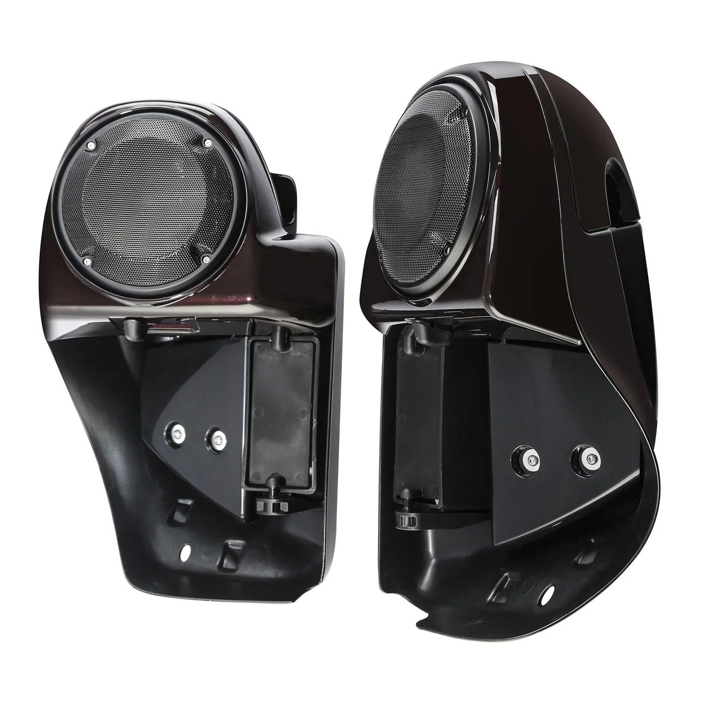 Vented Leg Fairings for Harley CVO Street Glide 2014-2024 Black Forest