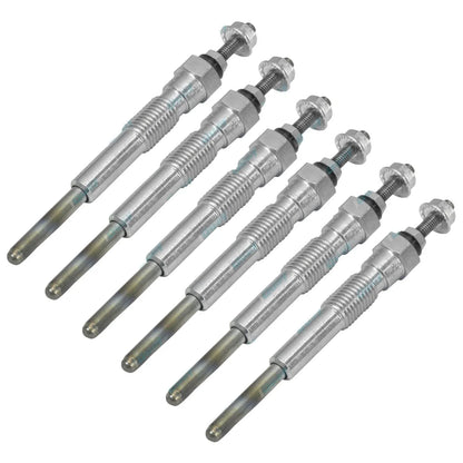 6 Bosch 6volt Glow Plugs for Landcruiser HJ60 4.0L 2H Diesel 82~88 60 Series