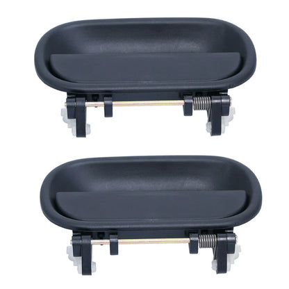 2 x Outer Door Handle Black for Isuzu N Serie (1994–2008)