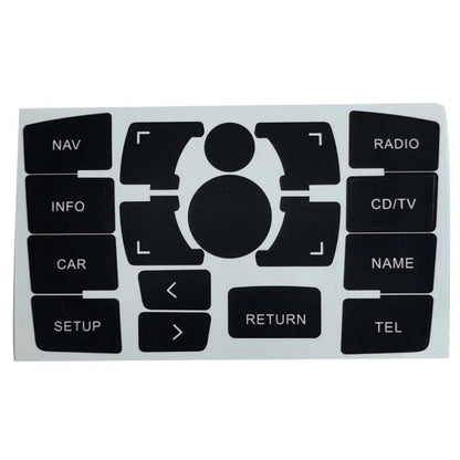 Button Repair Sticker for Audi Q7