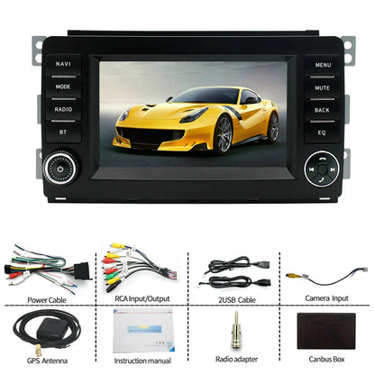 7" Android 13 Car Radio GPS WiFi for 2005-2010 Benz Smart Fortwo