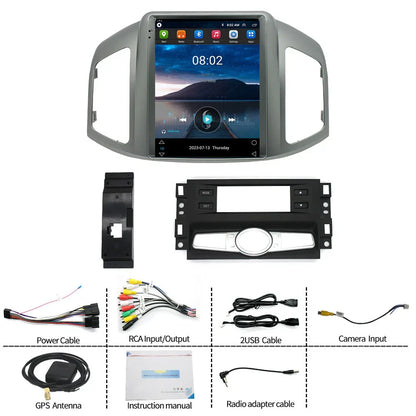 9.7'' Carplay Stereo Radio GPS for Chevrolet Captiva (2011-2017)