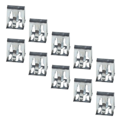10Pcs Metal Retainer Clip for Universal Car Dashboards DVD/CD Panel Plate