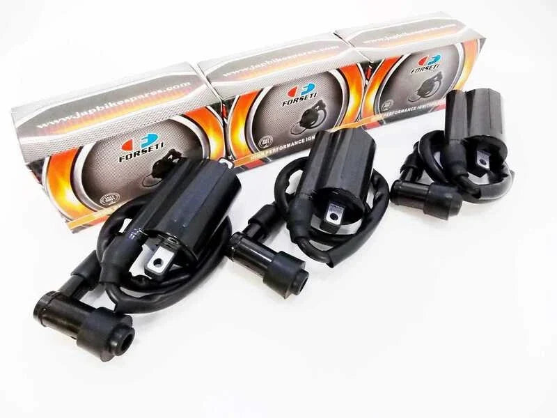3 x Ignition Coil Spark Plug Cap Assembly for Suzuki GT750 (1972-1979)