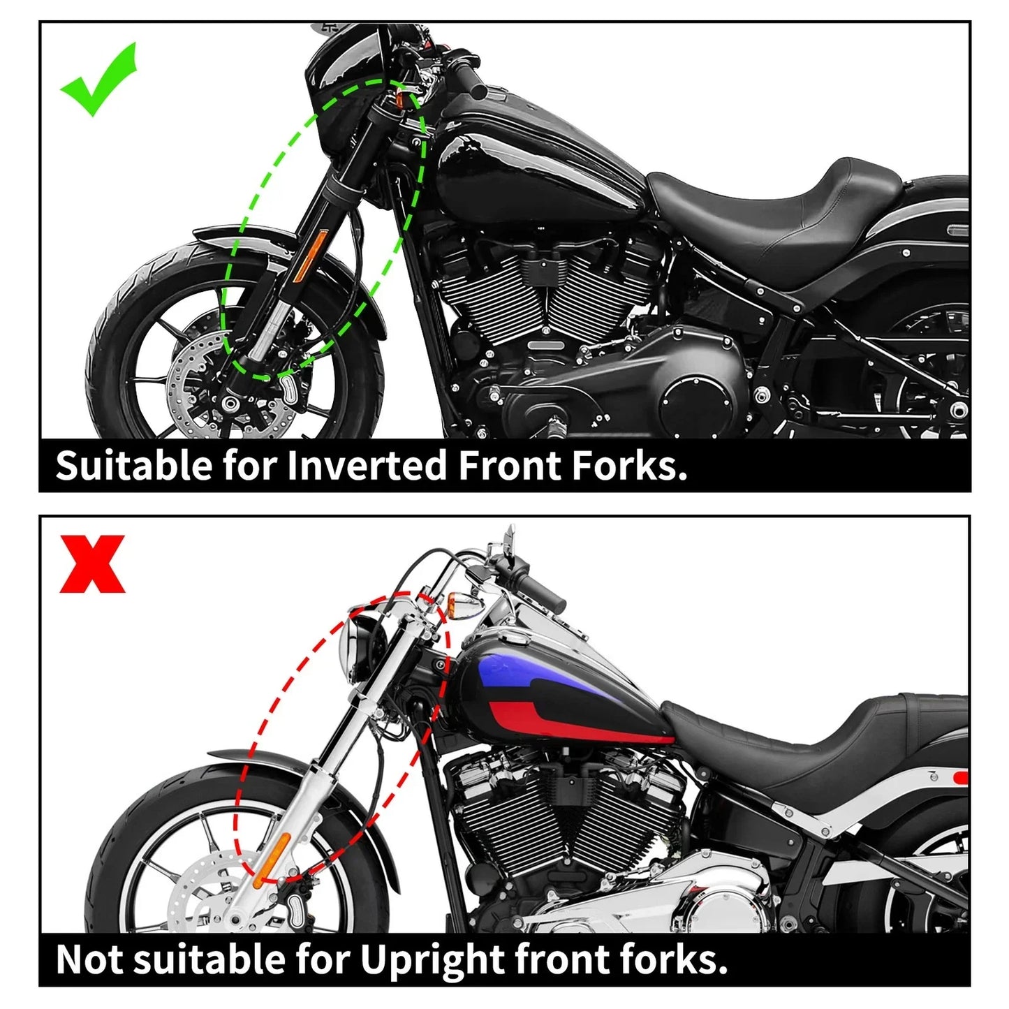 Quarter Fairing Bracket Mount for Harley Low Rider S FXLRS (2020-2025)