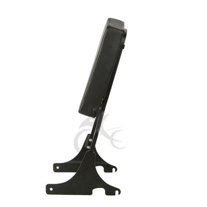 Black Sissy Bar w/ Backrest Pad for Harley Softail Custom (1984-1999)