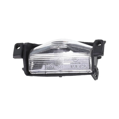 2 x License Plate Light Rear Bumper Lamp Housing Cover for Mazda 3 (2009–2013)