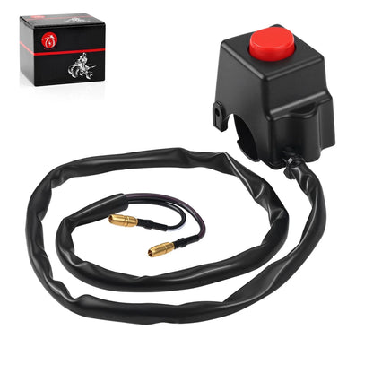 Left Kill Switch Assy for Suzuki QuadRunner 50 LT50 LT-A50 (1984–2005)