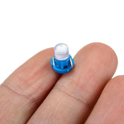 10 x Blue T3 Neo Wedge LED Bulbs for Car