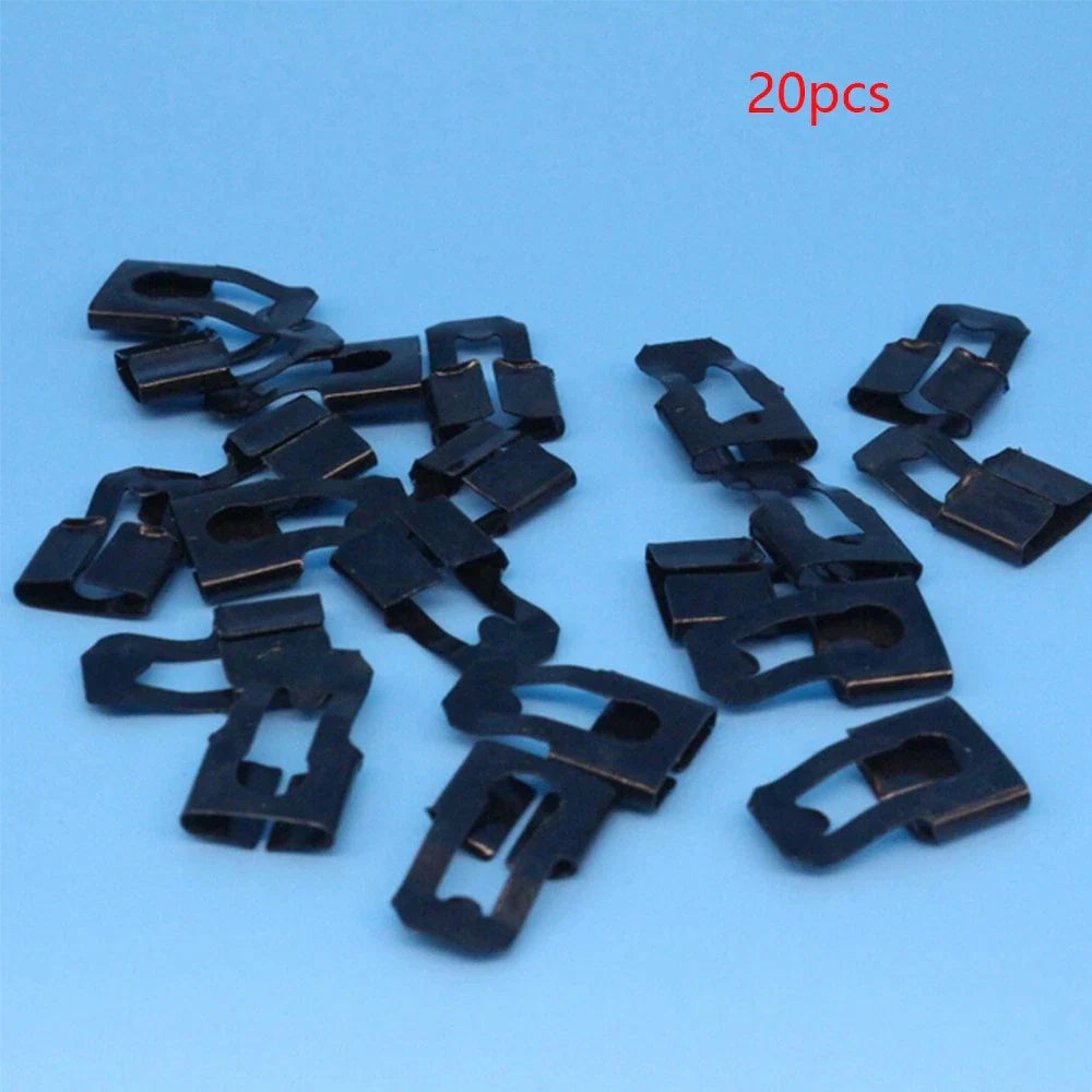 20 x Front Door Lock Cylinder Rod Clips for Chevrolet