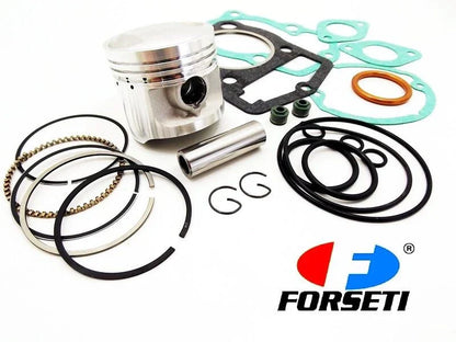STD Top End Kit 56.5mm Piston Rings Pin Clips for Honda CB125/S (1975-1979)