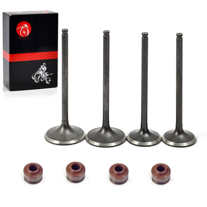 4x Intake Valve & Exhaust Valve Kit for Honda CRF250X/CRF250R (2004–2007)