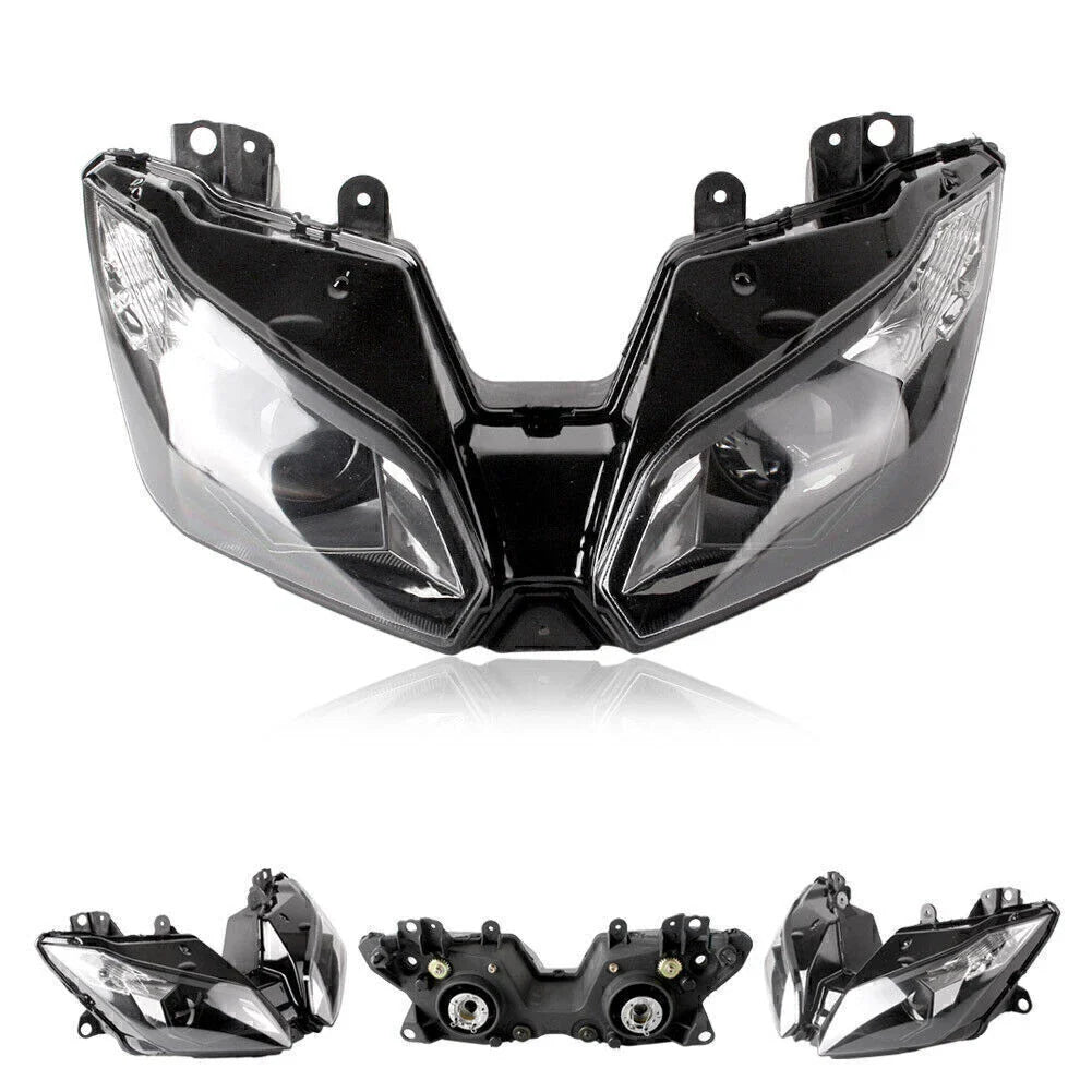Front Headlight Assembly for Kawasaki ZX6R (2013-2014)