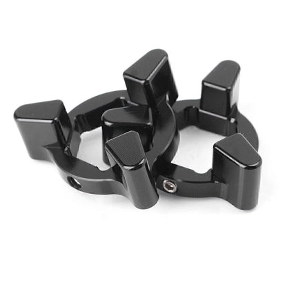 22mm Front Anodized Preload Adjusters for Universal Black Motor