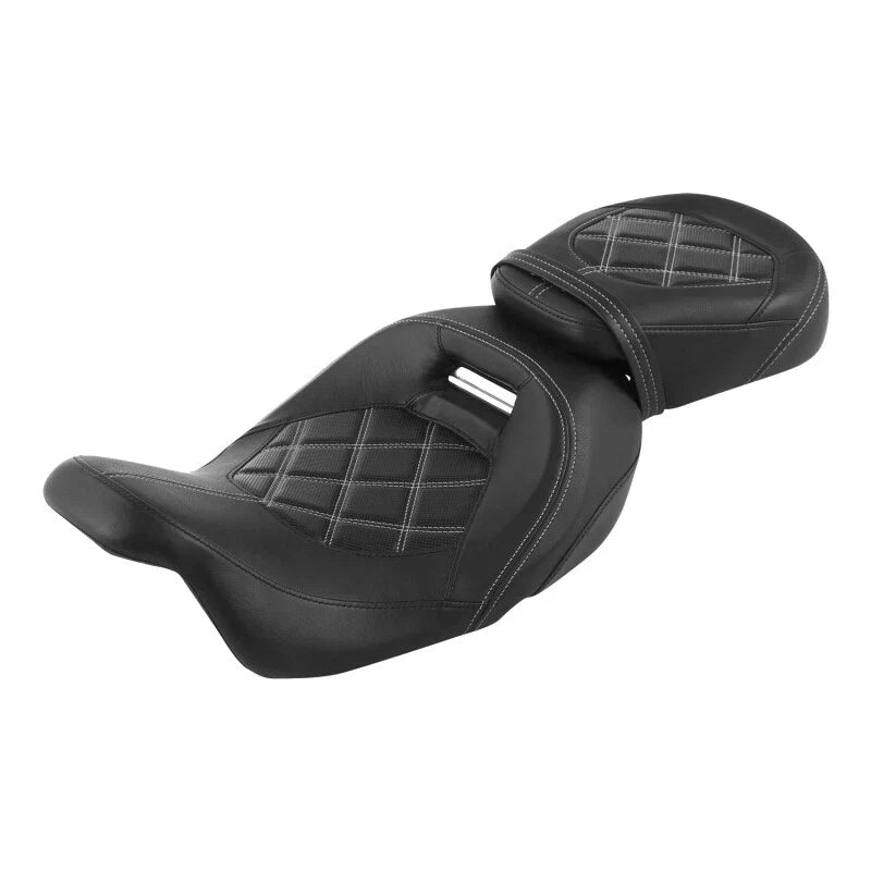 Driver & Passenger Seat w/ Backrest for Harley Street Glide Touring (2014 - 2023)