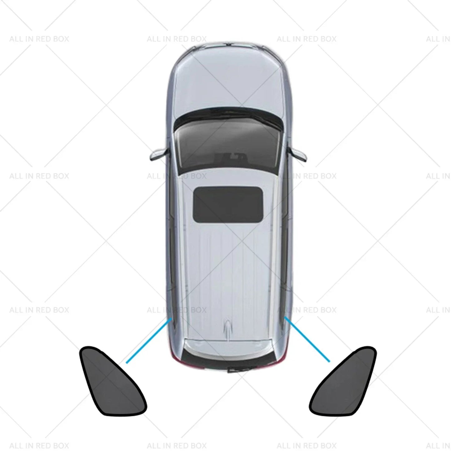 Magnetic Mesh Sun Blind Shades for Mitsubishi ASX (2010-2025)