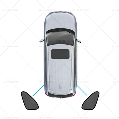 Magnetic Mesh Sun Blind Shades for Mitsubishi ASX (2010-2025)