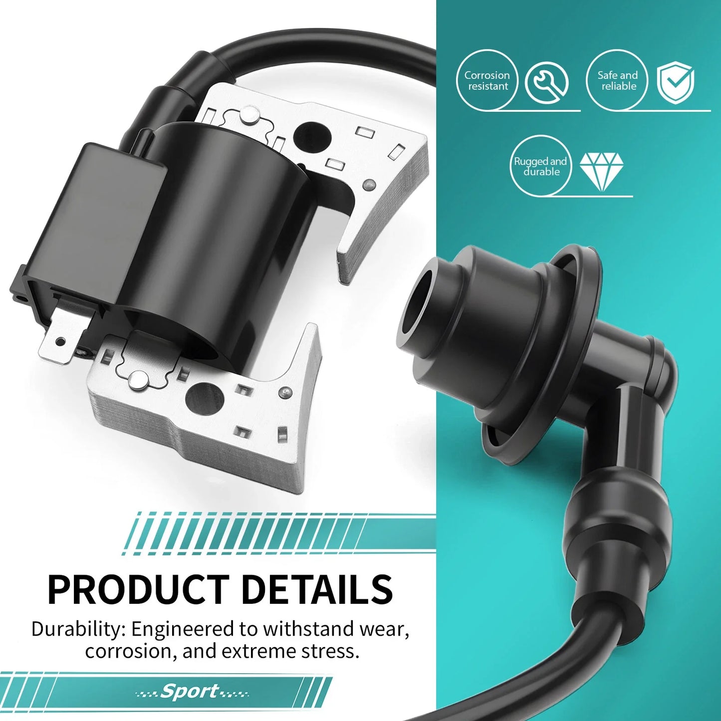 Ignition Coil Wire Cap for Yamaha G11 G16 G20 G21 G23 G22 G27 G28 (1996–2007)
