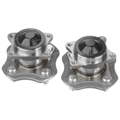 Pair Rear Wheel Bearing Hub Assemblies for Toyota Echo (1999–2005)