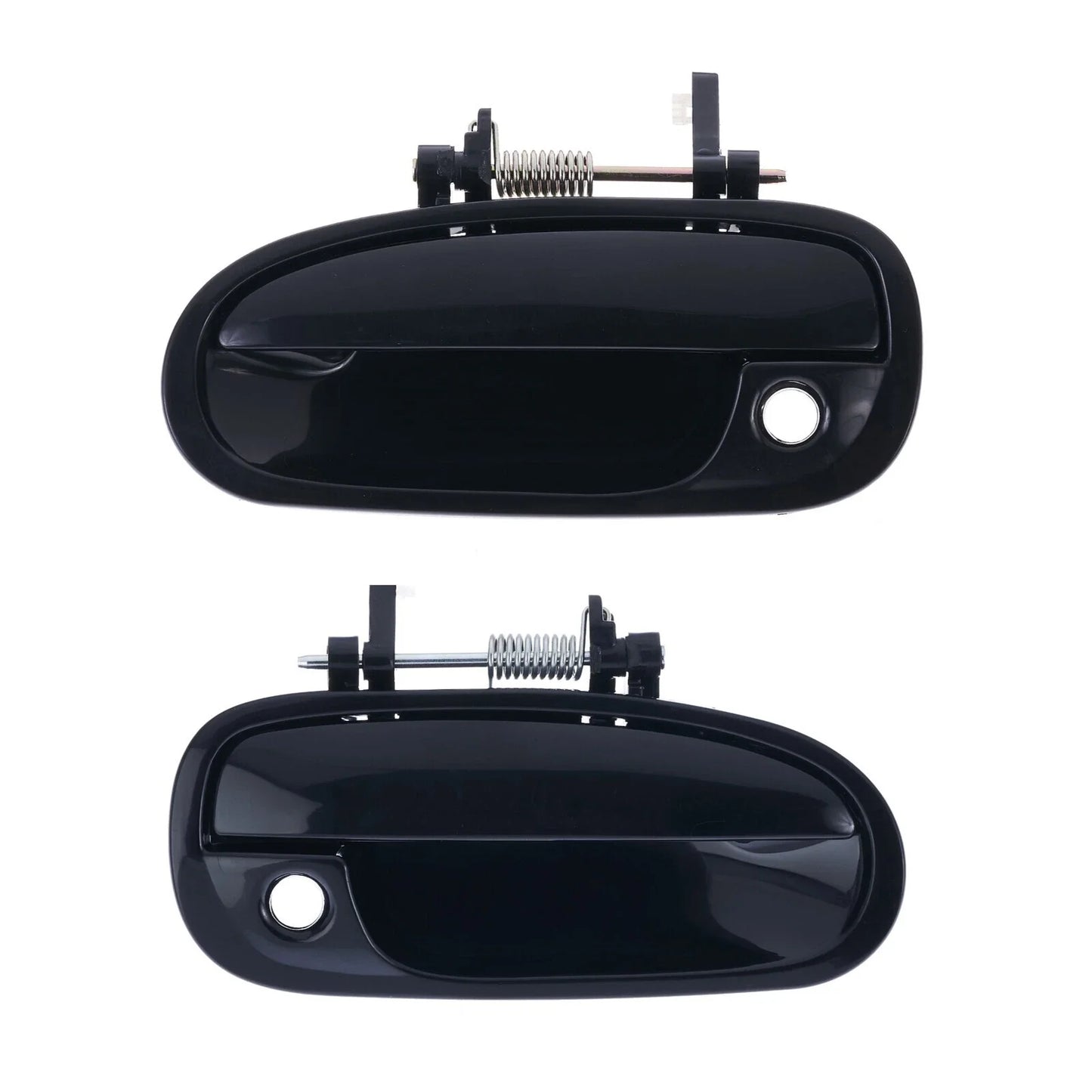 2 x Front Left & Right Outer Door Handle Black for Honda Civic EK (1996–2000)