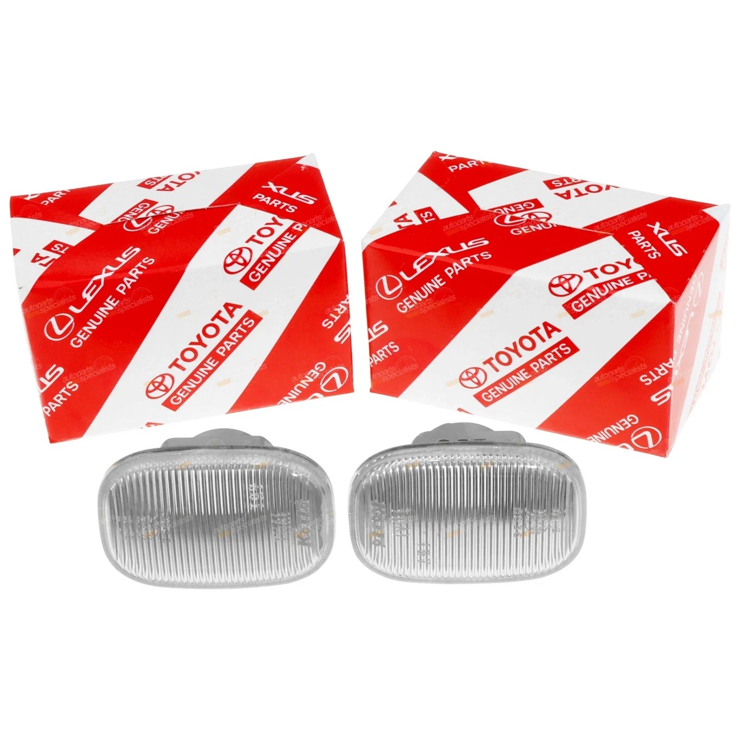 Lamp Clear Side Indicator Repeater Blinkers for Hilux