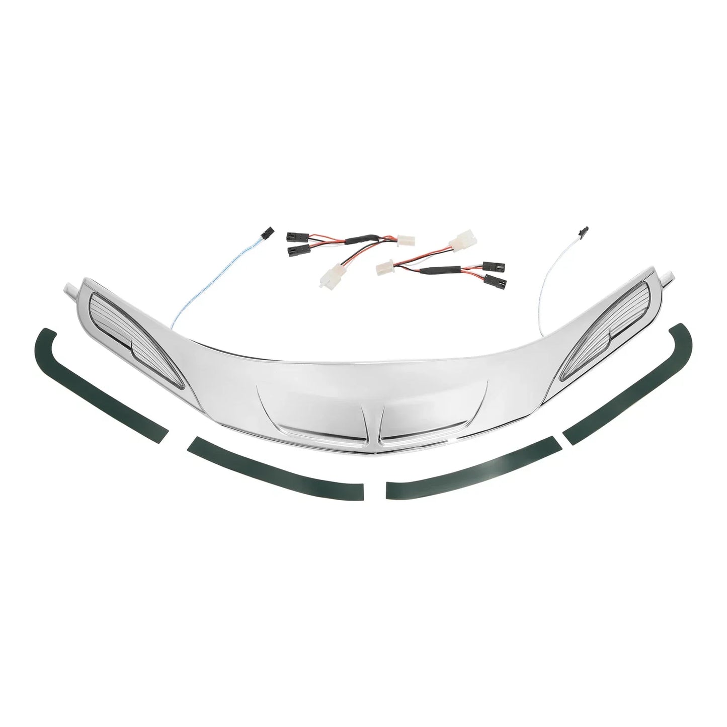 Chrome Windshield Trim Light for Honda Goldwing 1800 (2001-2017, F6B 2013-2017)
