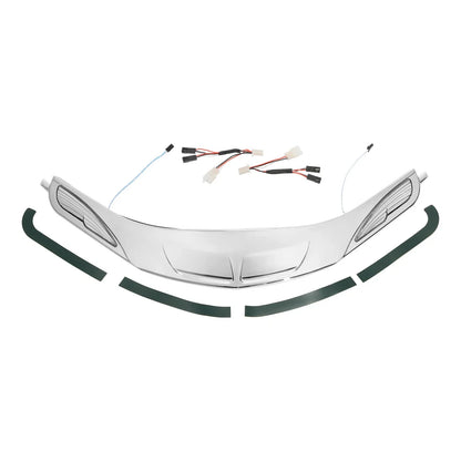 Chrome Windshield Trim Light for Honda Goldwing 1800 (2001-2017, F6B 2013-2017)