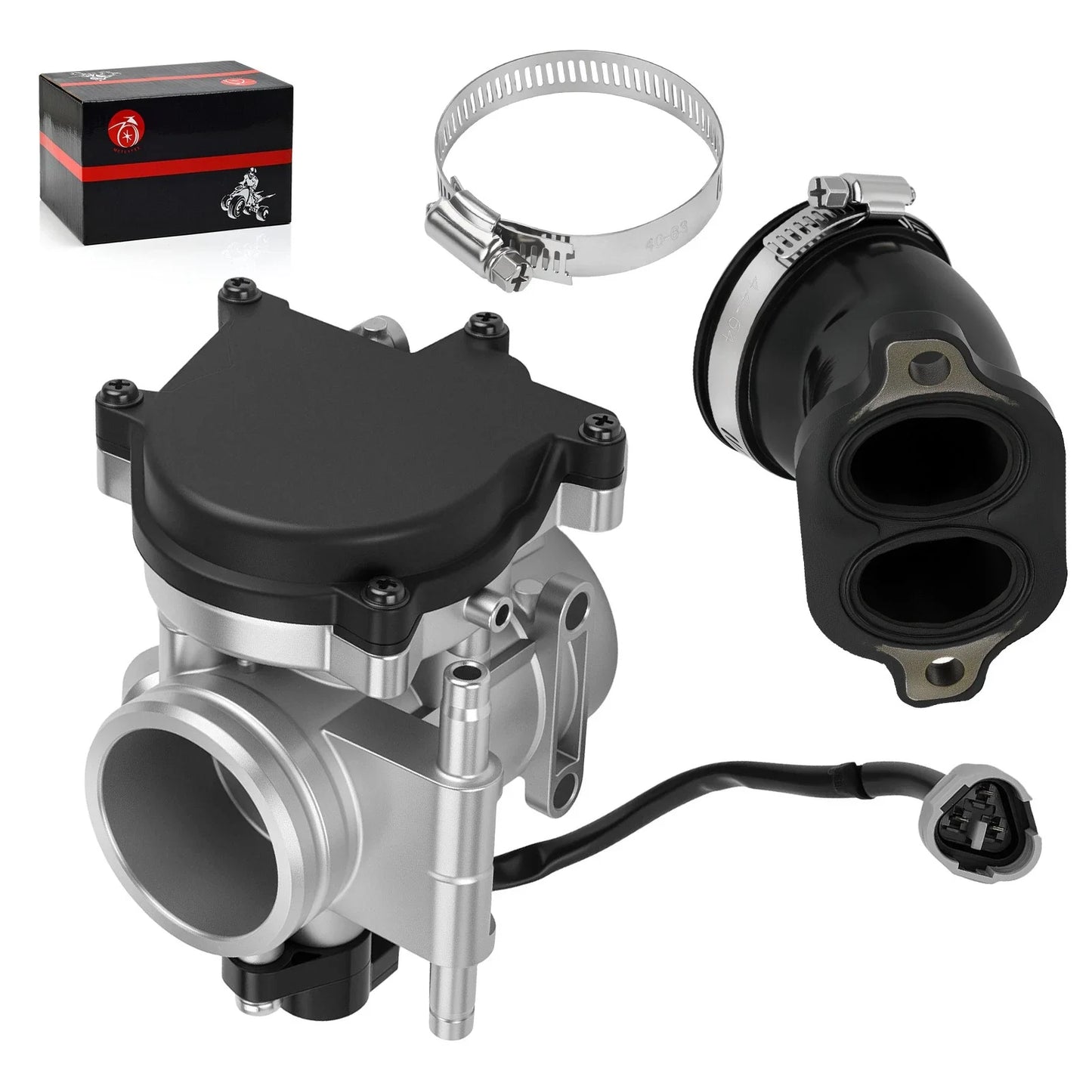 Throttle Body & Adapter Boot for Polaris Ranger 700 6x6 Crew XP (2009–2014)