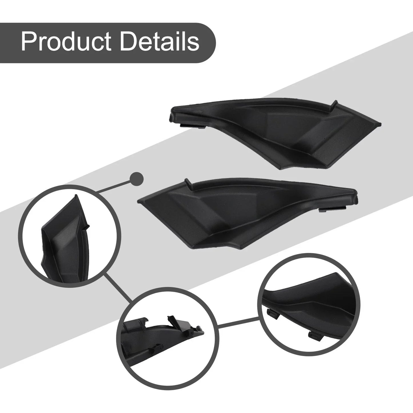 Front Windshield Corner Trim Cover
