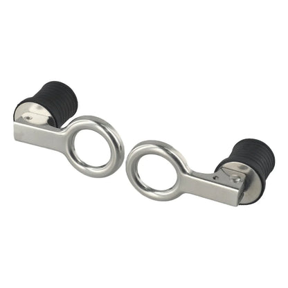 Drain / 1 Inch / Stainless Steel and Rubber for Boats and Livewells