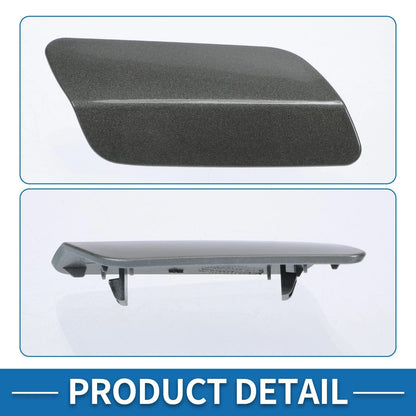 Front Right Side Bumper Headlight Washer Nozzle Cover Cap for BMW 640i Gray