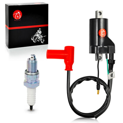 Ignition Coil Spark Plug for Honda CR80R CR80RB CR85R CR85RB (1987–2007)
