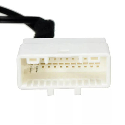 Reversing Camera to GPS Head Unit 24 Pin Adapter Wire for Toyota