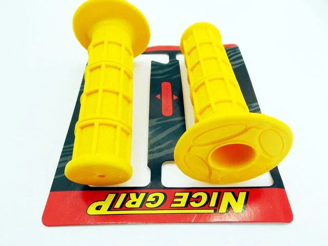 Yellow Hand Grip Set for Honda CRF110 (Left & Right)