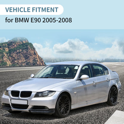 Rearview Mirror Covering Cap Carbon Fiber for BMW E90 E91 (2005 - 2008)