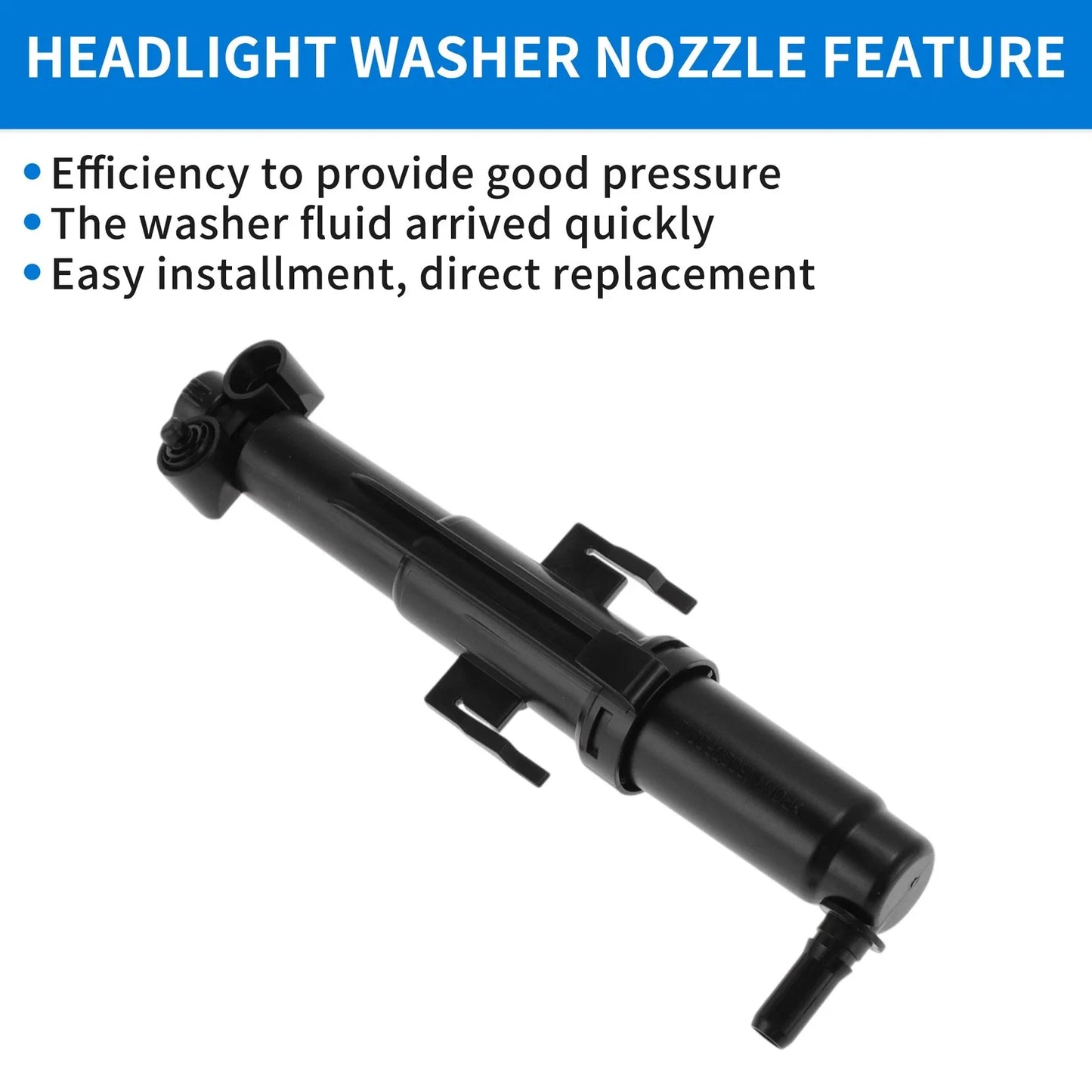 Left Passenger Side Headlight Washer Nozzle for BMW X3 Sport