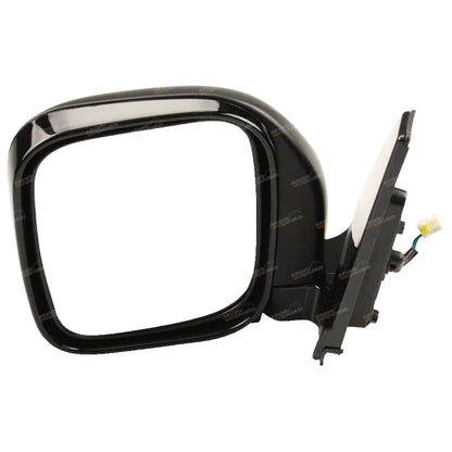 LH Black Electric Door Mirror w/ Motor for Mitsubishi Pajero NM/NP (2000-2006)