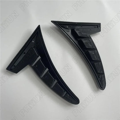 Glossy Black Car Side Wing Air Flow Fender Grill Intake Vent Trim Stickers