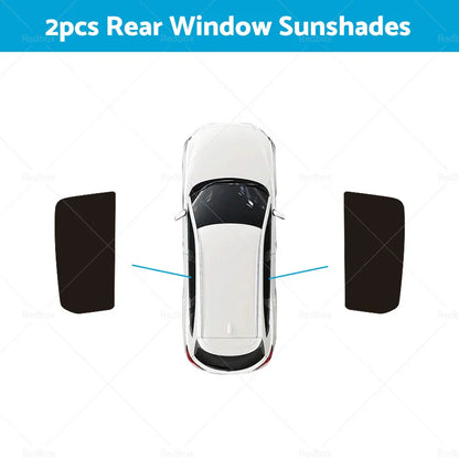 Magnetic Car Window Sun Shade Mesh for Mazda CX-8 2018-2023