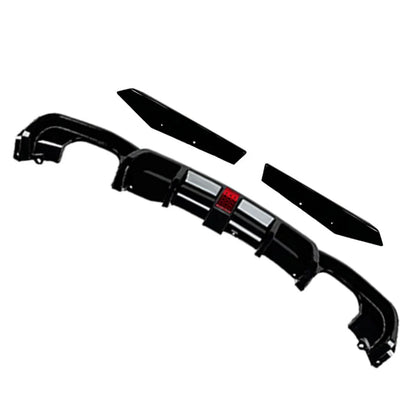 3PCS Rear Bumper Splitter Spoiler Lip for BMW 3-Series F30 F31 F35 M-Sport (12-19)